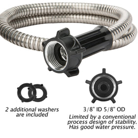 Yanwoo reinforced hose joint ensures secure fittings and leak resistance.