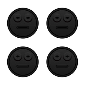 YAOAWE 4-pack temp probe grommet for BBQ grills; durable heat-resistant silicone seal