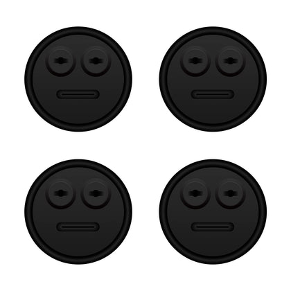 YAOAWE 4-pack temp probe grommet for BBQ grills; durable heat-resistant silicone seal