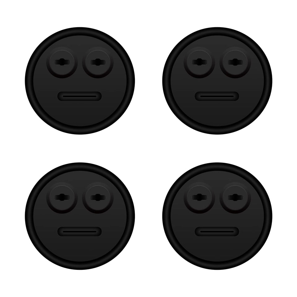 YAOAWE 4-pack temp probe grommet for BBQ grills; durable heat-resistant silicone seal