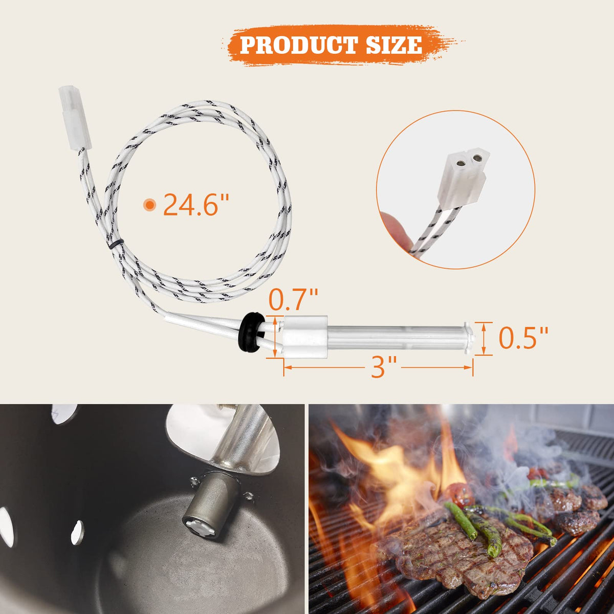 YAOAWE igniter for Recteq RT-300 Mini installation