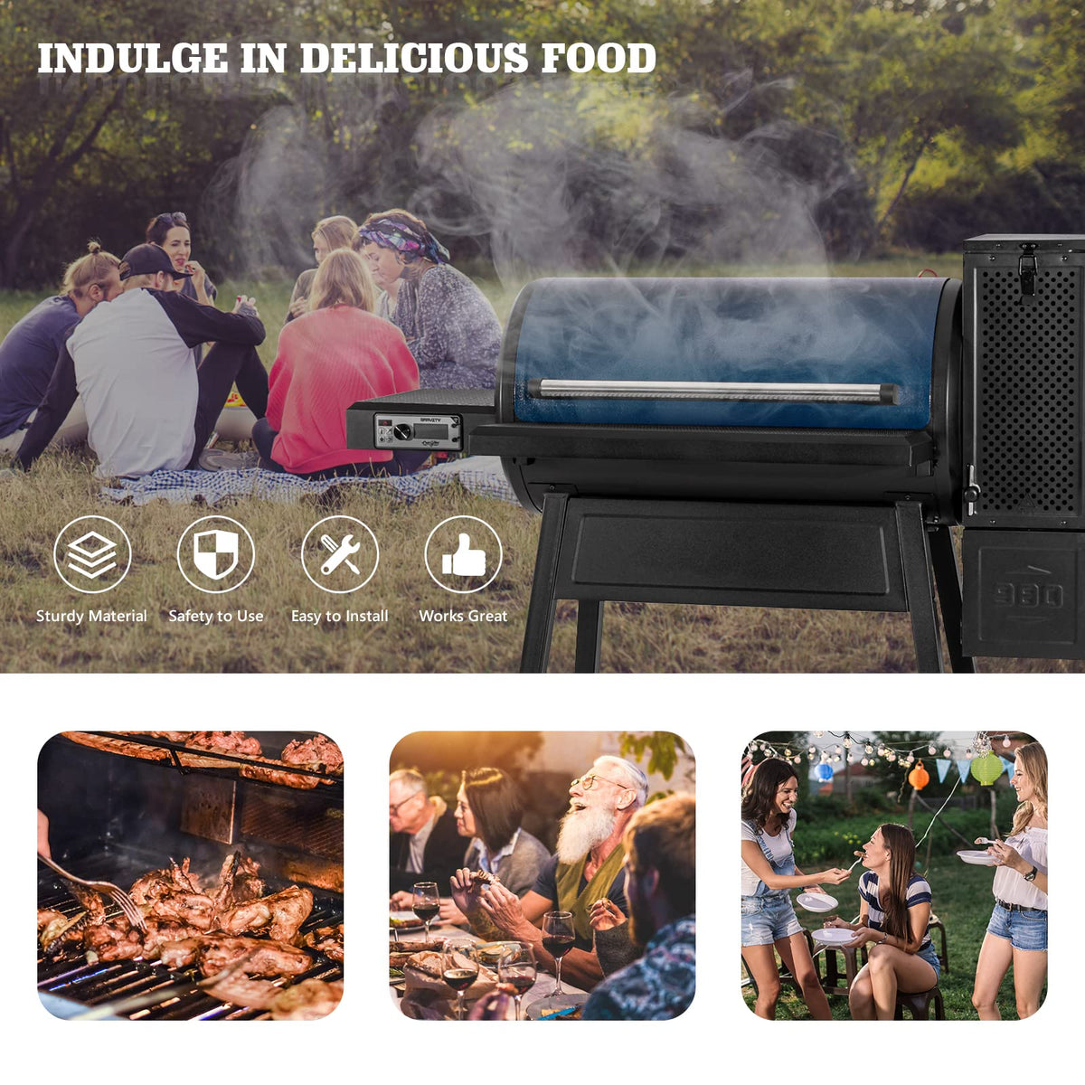 YAOAWE compatible replacement for Char-Griller 9800/9804; avoids model mismatch purchases.