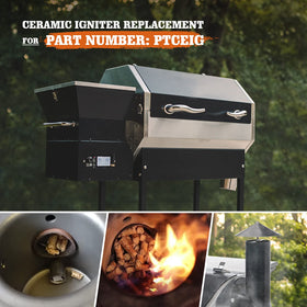 Hotflash ceramic igniter system with stainless sleeve for durable starts