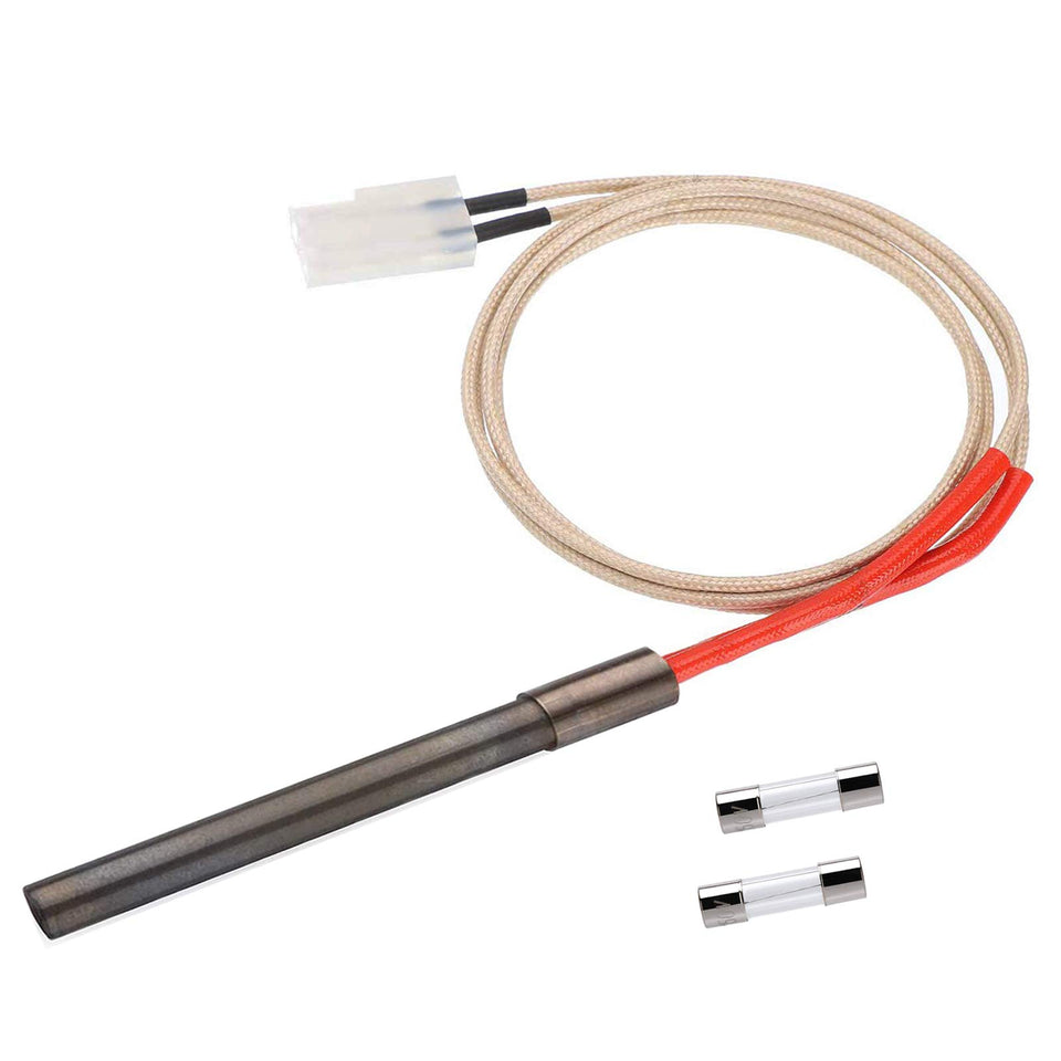 YAOAWE igniter hot rod replacement inside firepot for reliable, easy starts.