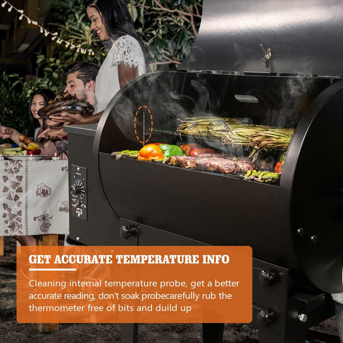 YAOAWE probe tip cleaning helps maintain accurate temperature readings