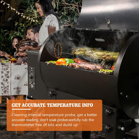 YAOAWE probe tip cleaning helps maintain accurate temperature readings