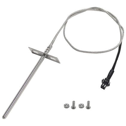 YAOAWE replacement RTD probe for Pit Boss PB1000XL: precise grilling temperature reading.