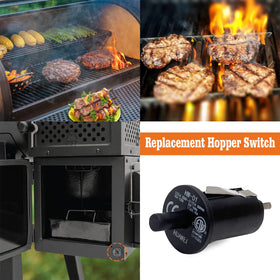 YAOAWE safety switches for Char-Griller 9800/9804; aids proper temperature control engagement.