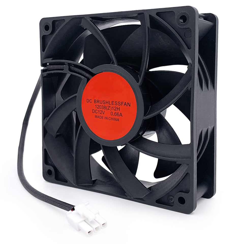 YAOAWE precision control fan for Char-Griller 980 — front view highlighting turbo airflow