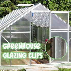 Yaocom hanging clips for greenhouse glazing provide secure support and load distribution