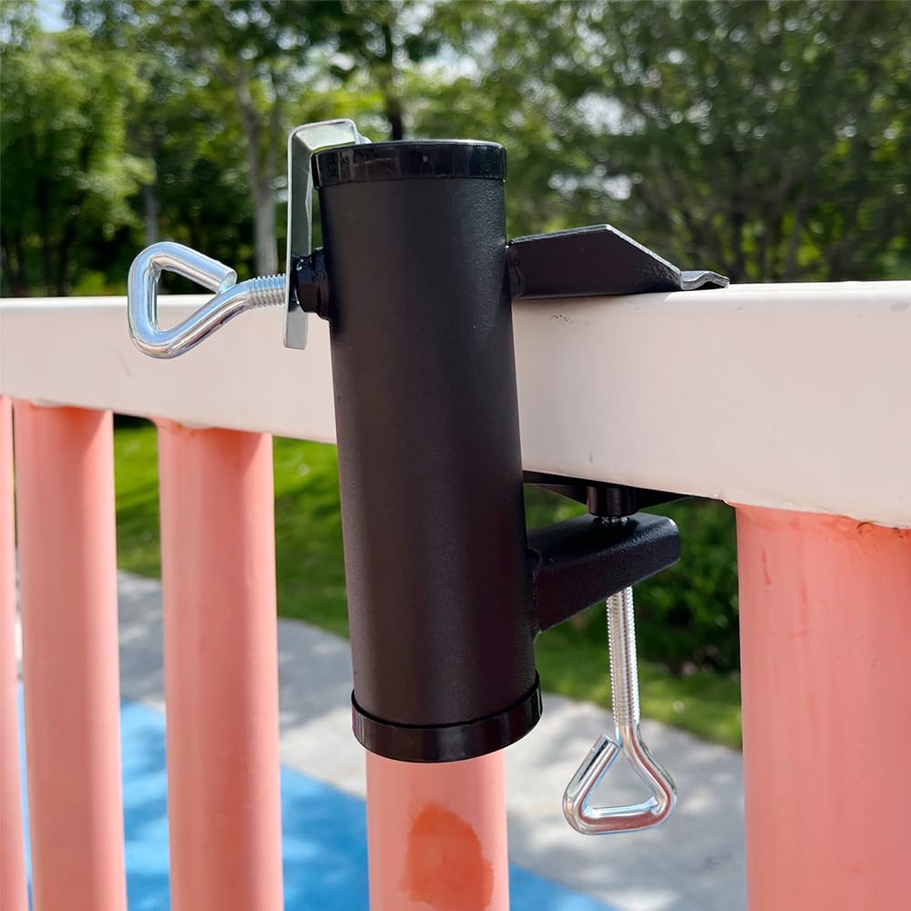 Yaoeruqi adjustable clamp grips poles 0.75–1.5 inches for versatile use