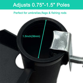 Yaoeruqi clamp on wood surface showing tool-free setup and adjustable fit