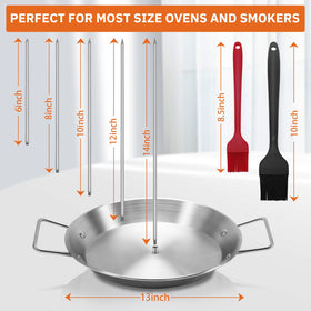 Yaokvide stainless steel 304 skewers resist deformation for durable, long-lasting use.