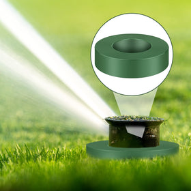 Yaomiao green donut guard blends with lawn while protecting components.