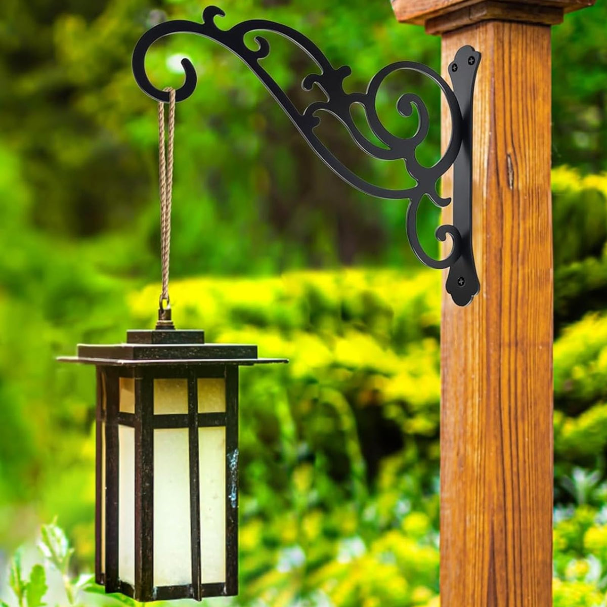 Yaostepqi lantern hanger hook, ideal for decorative outdoor lighting.