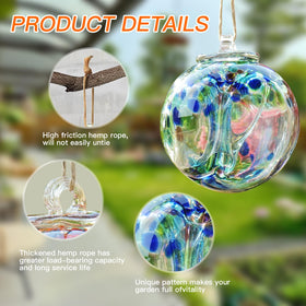 Yaoyuan garden decor gazing ball for outdoor or indoor display