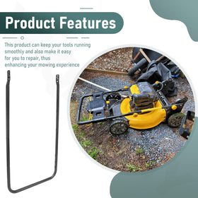YAQINGMY durable upper handle ensures solid grip while maneuvering around obstacles.