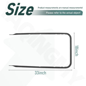 YAQINGMY replacement upper handle fits SC300 series, enhancing control during mowing tasks.