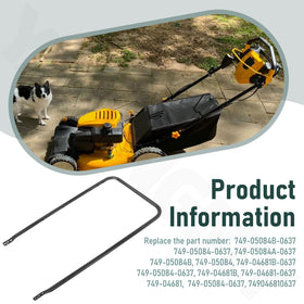 YAQINGMY black upper handle helps restore your mower’s original feel.