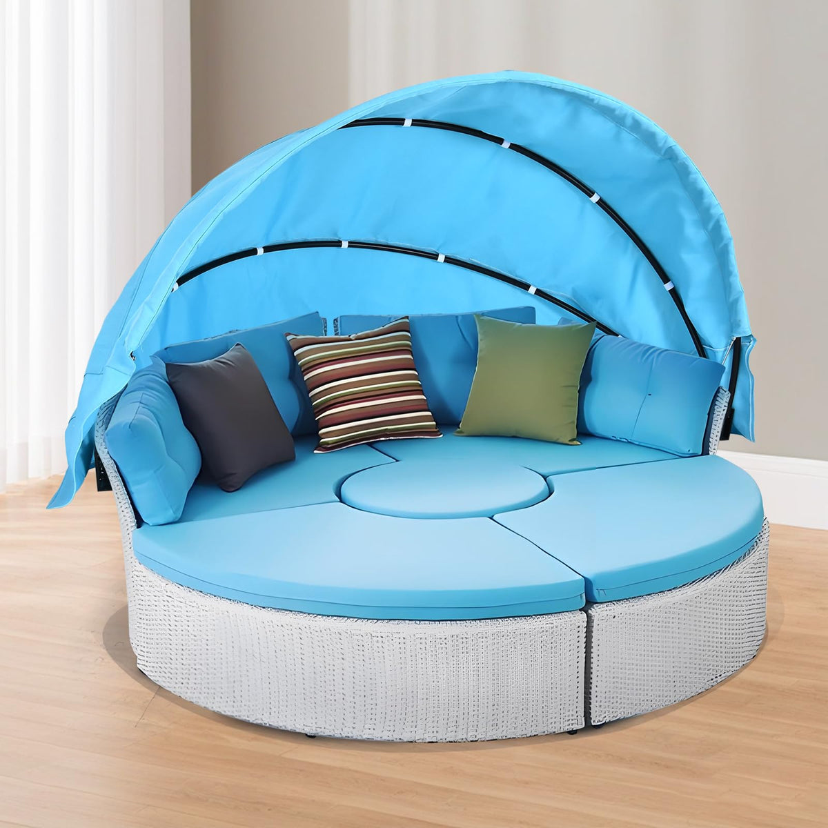 YAQSFGRZ machine-washable fabric for simple cleaning.