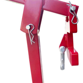 Yararday T-Post Puller square tube, side view, shows sturdy leverage during pull.