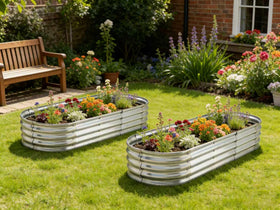 Yararday cross-rod-free assembly enables quick setup of elevated beds.