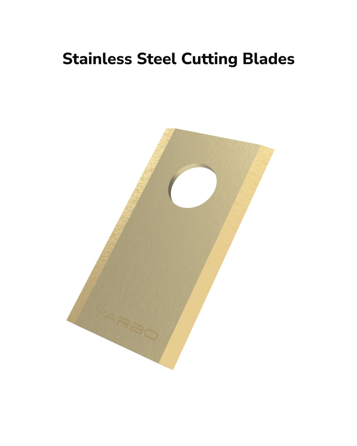 YARBO mounting bolts included for easy, reliable blade replacement