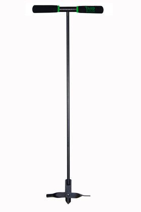Yard Butler ICA-36 compost aerator top view for easy yard-based aeration