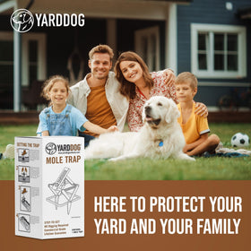 YARDDOG Mole Trap gift-ready for homeowners managing lawn pests.