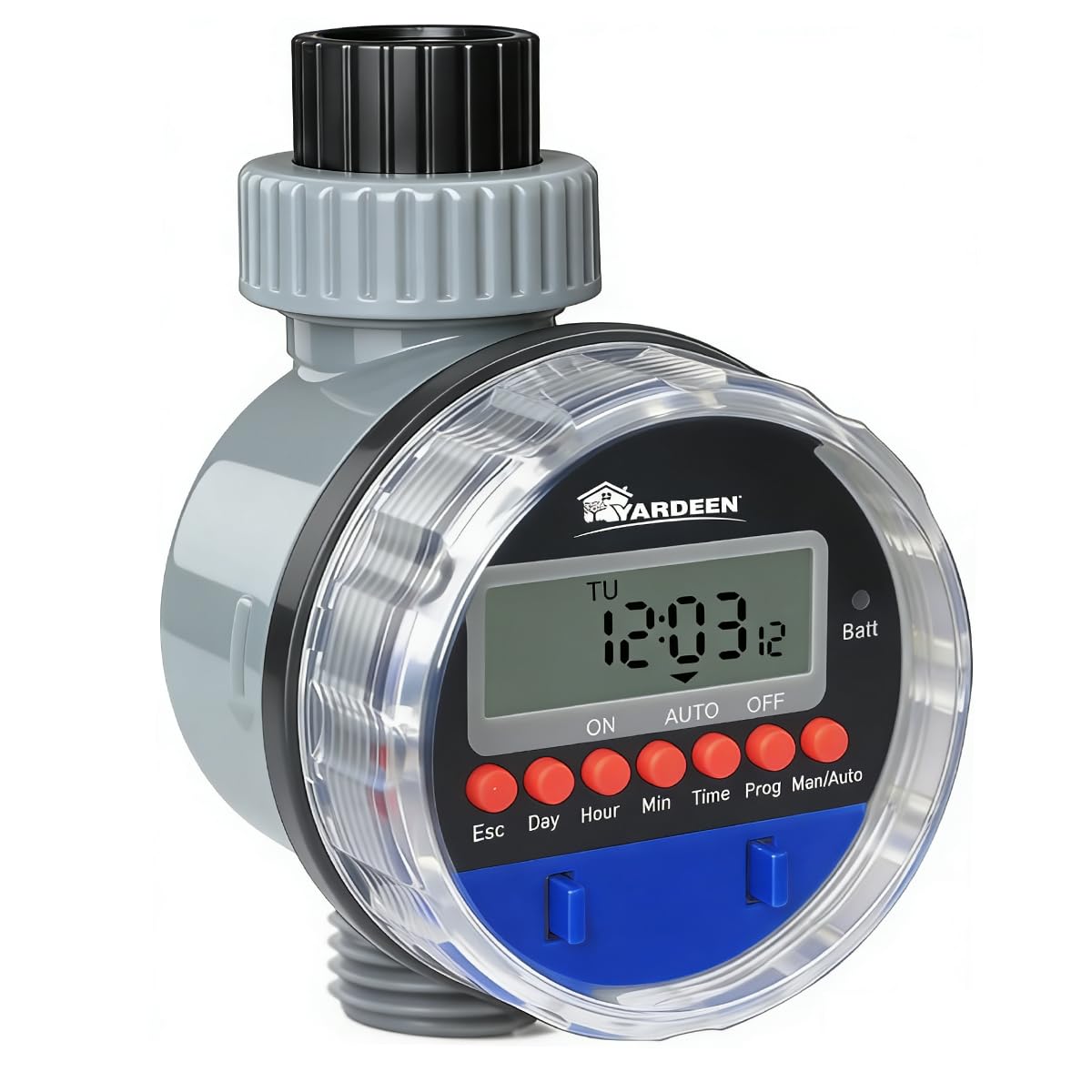 Yardeen electronic timer with LCD display for precise outdoor irrigation