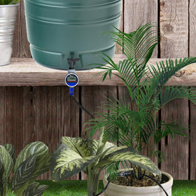 Yardeen irrigation controller for automatic watering across beds and containers