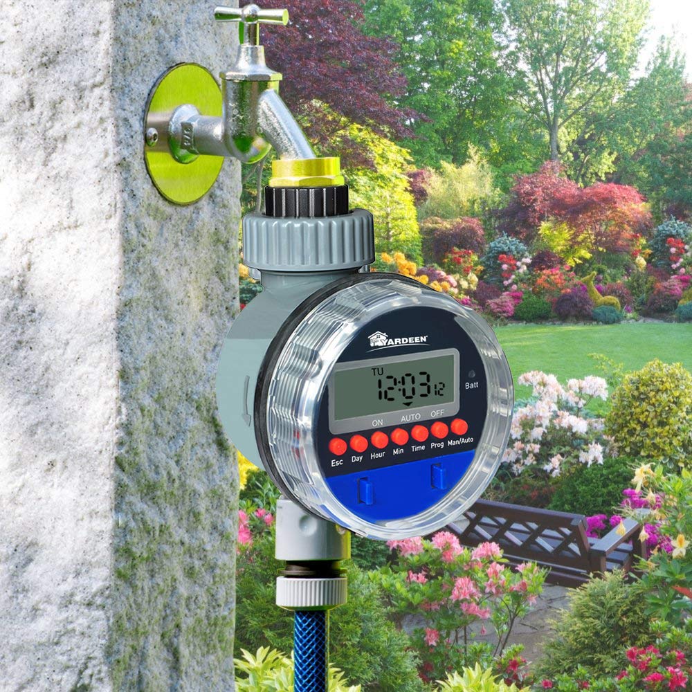 Yardeen programmable watering schedule enables customizable garden care