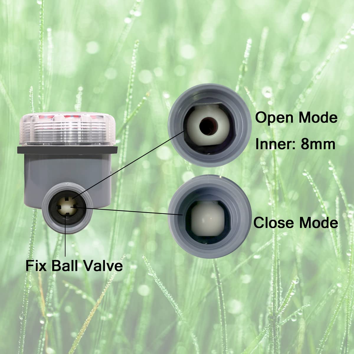 Yardeen universal garden hose thread fits most faucets for easy installation