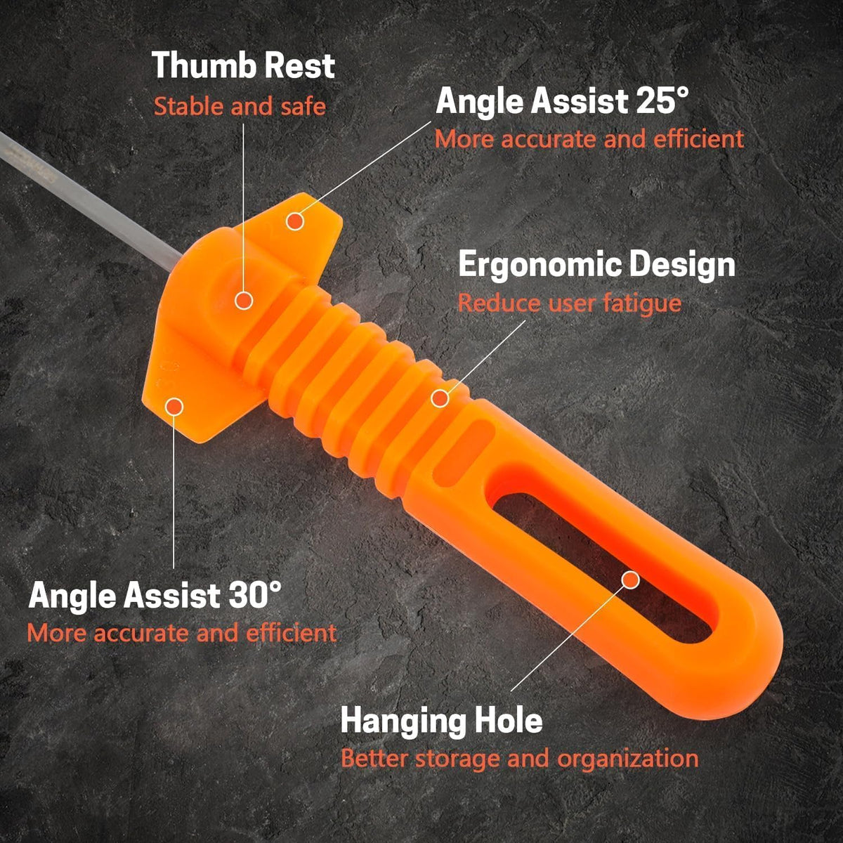 YARDMARIS file kit with bearing steel body for long-lasting performance