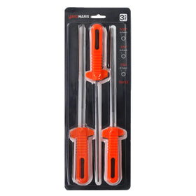 YARDMARIS triple-file set ideal for pros and DIYers