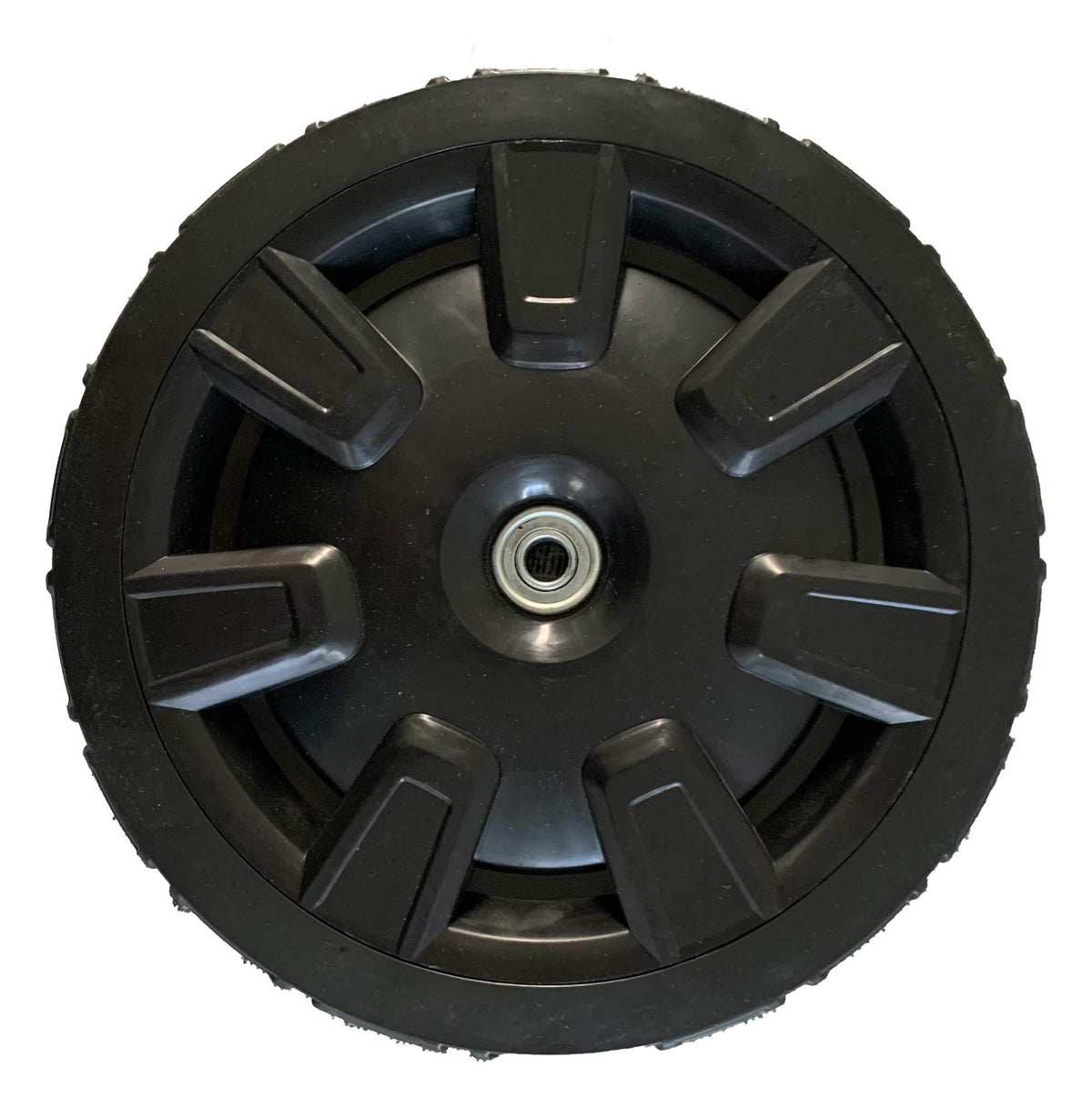 YARDMAX 11-inch rear non-drive wheel for push mowers, easy replacement and smooth operation