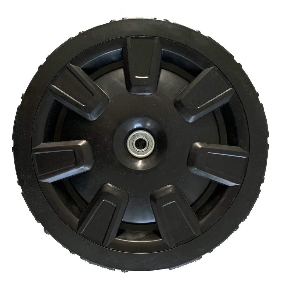 YARDMAX 11-inch rear non-drive wheel for push mowers, easy replacement and smooth operation