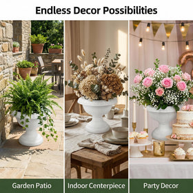 Yardwe indoor outdoor planters suit patios, balconies, and gardens