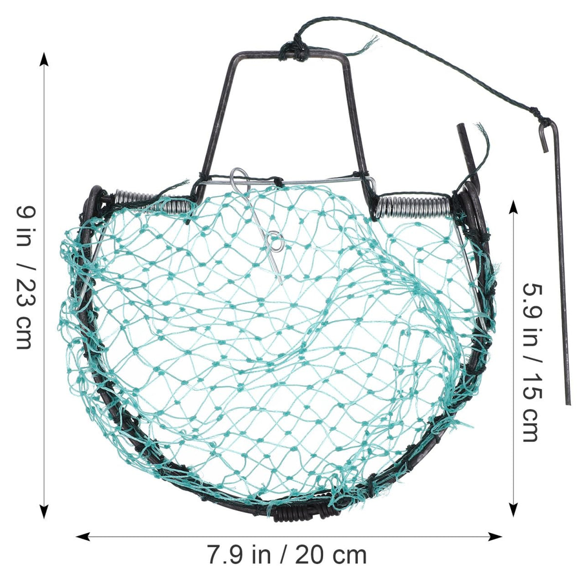 Yardwe portable trap shown in an outdoor setting