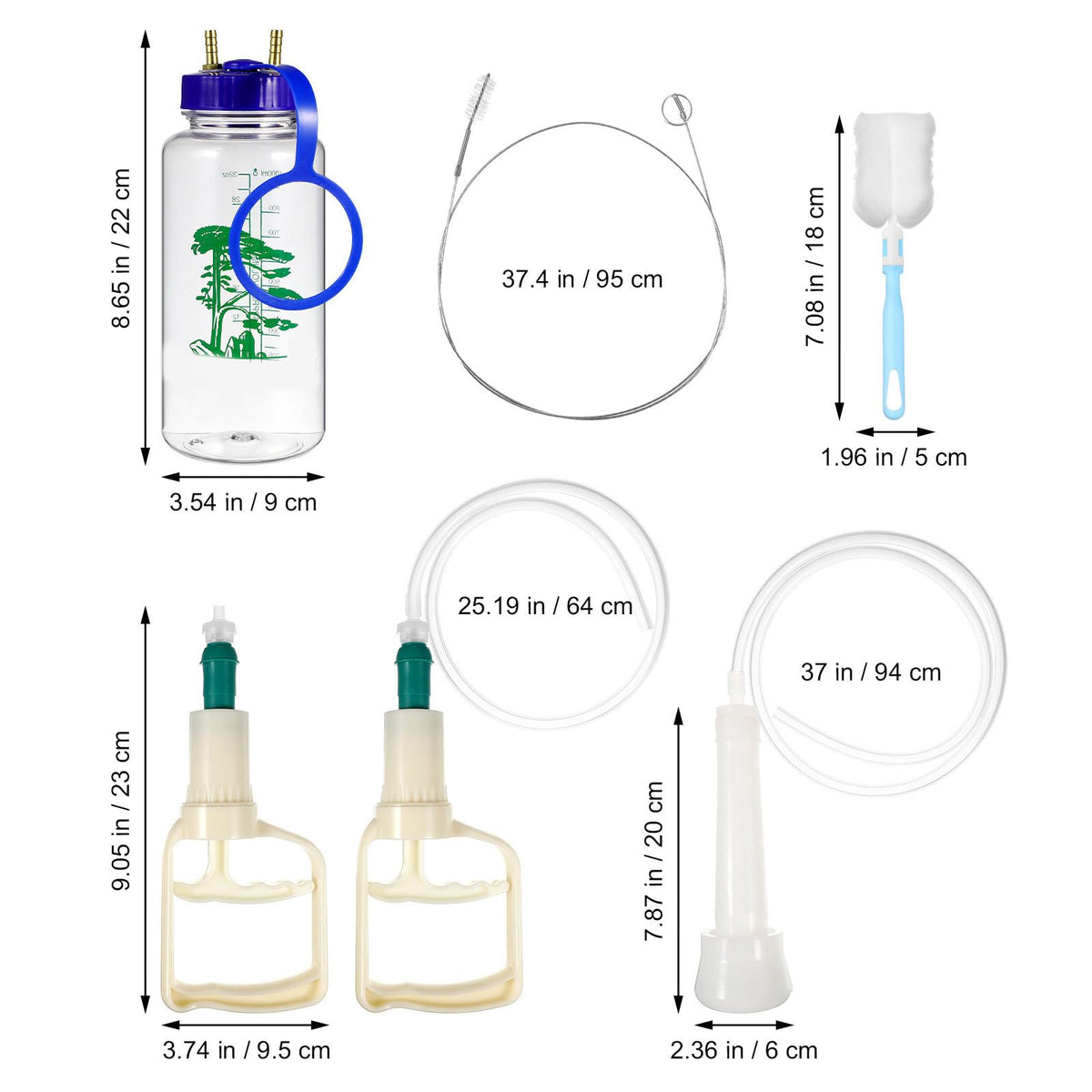 Yardwe single teat pump milker — soft cups protect teats during milking sessions.