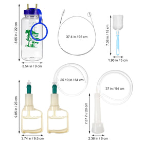 Yardwe single teat pump milker — soft cups protect teats during milking sessions.