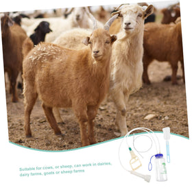YARNOW goat house milking gentle suction minimizes teat discomfort.