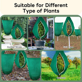YATHO 2-pack protects multiple plants during frost events
