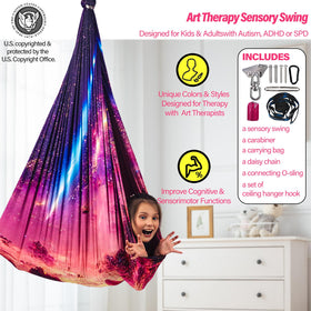Yatoco sensory swing double-layer fabric for durable, comfortable use.