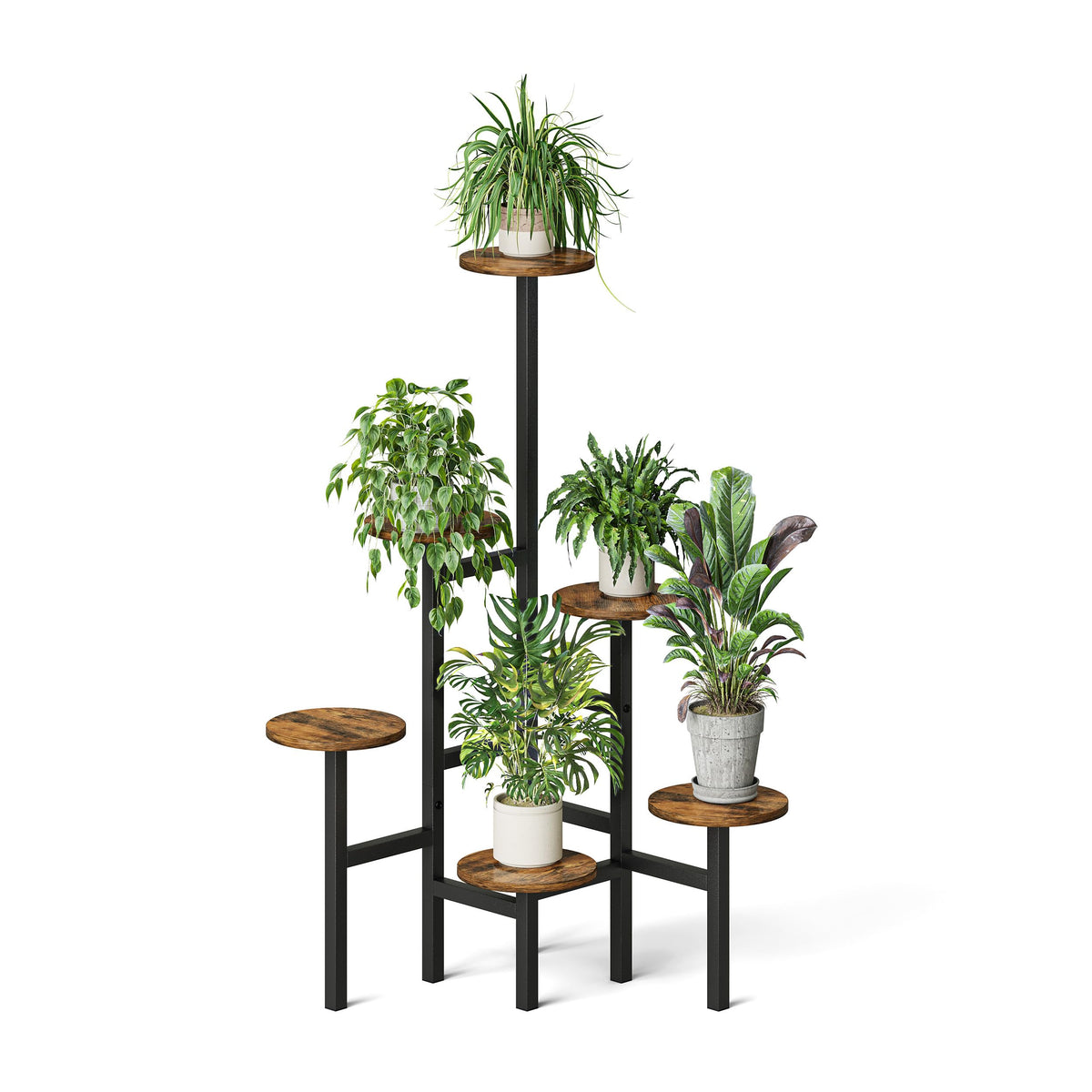 YAUKTAK outdoor-ready stand suits patios and balconies for versatile greenery.