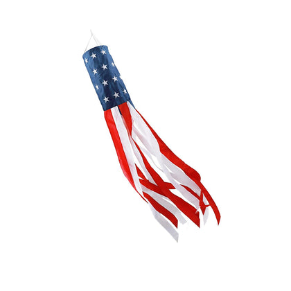 YAVOUN American Flag Windsock, 40-inch display for outdoor curb appeal.
