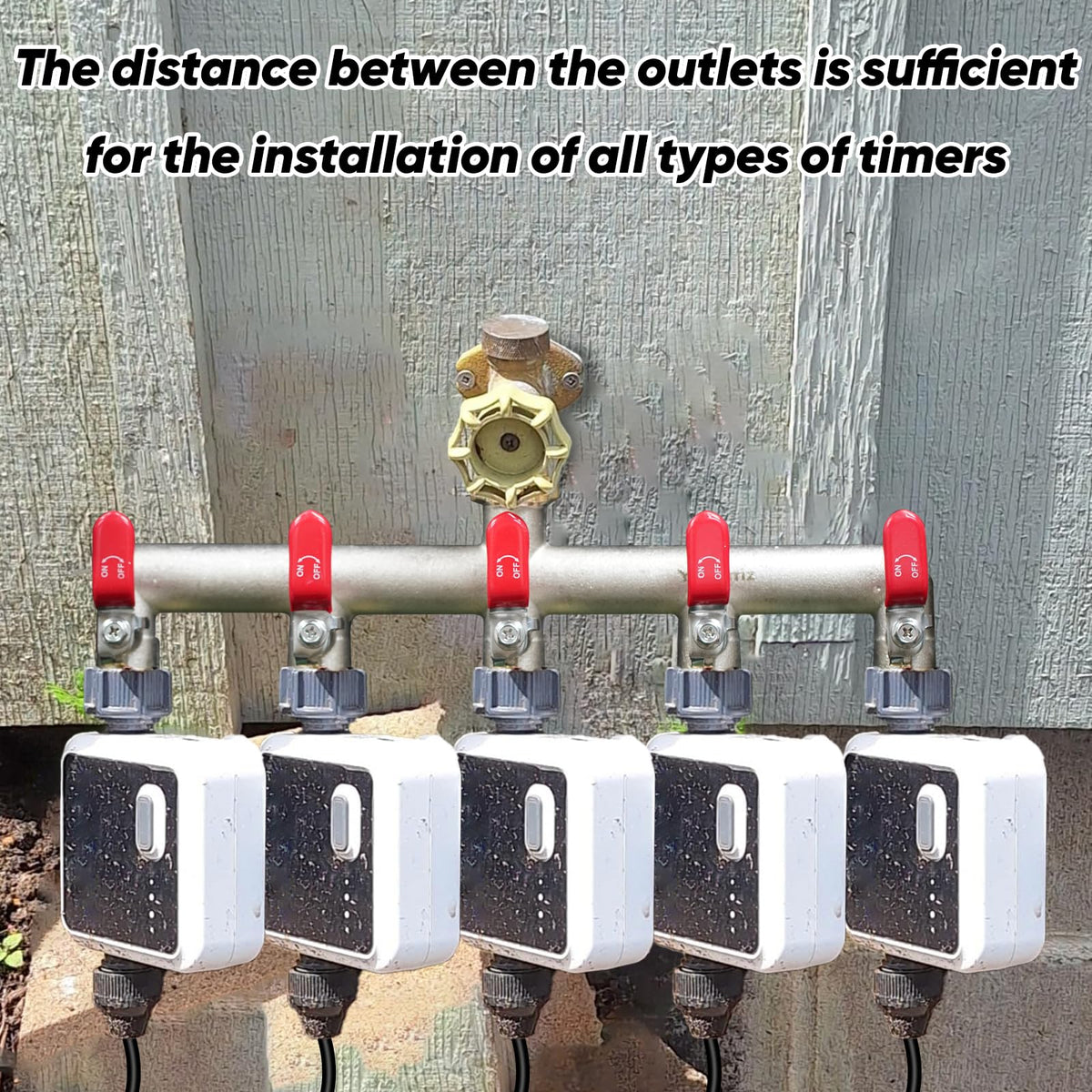 Yayamz brass nickel-plated close-up emphasizes durable, temperature-tolerant connector for year-round use