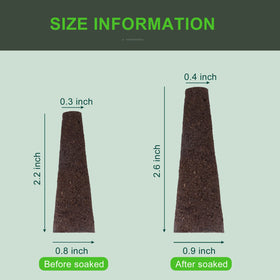 YBB grow sponges compatible with Aerogarden and other systems.
