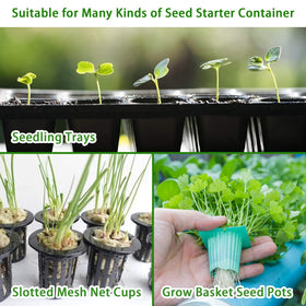 YBB rockwool plug 0.79 inch dimensions ensure snug fit in seedling trays
