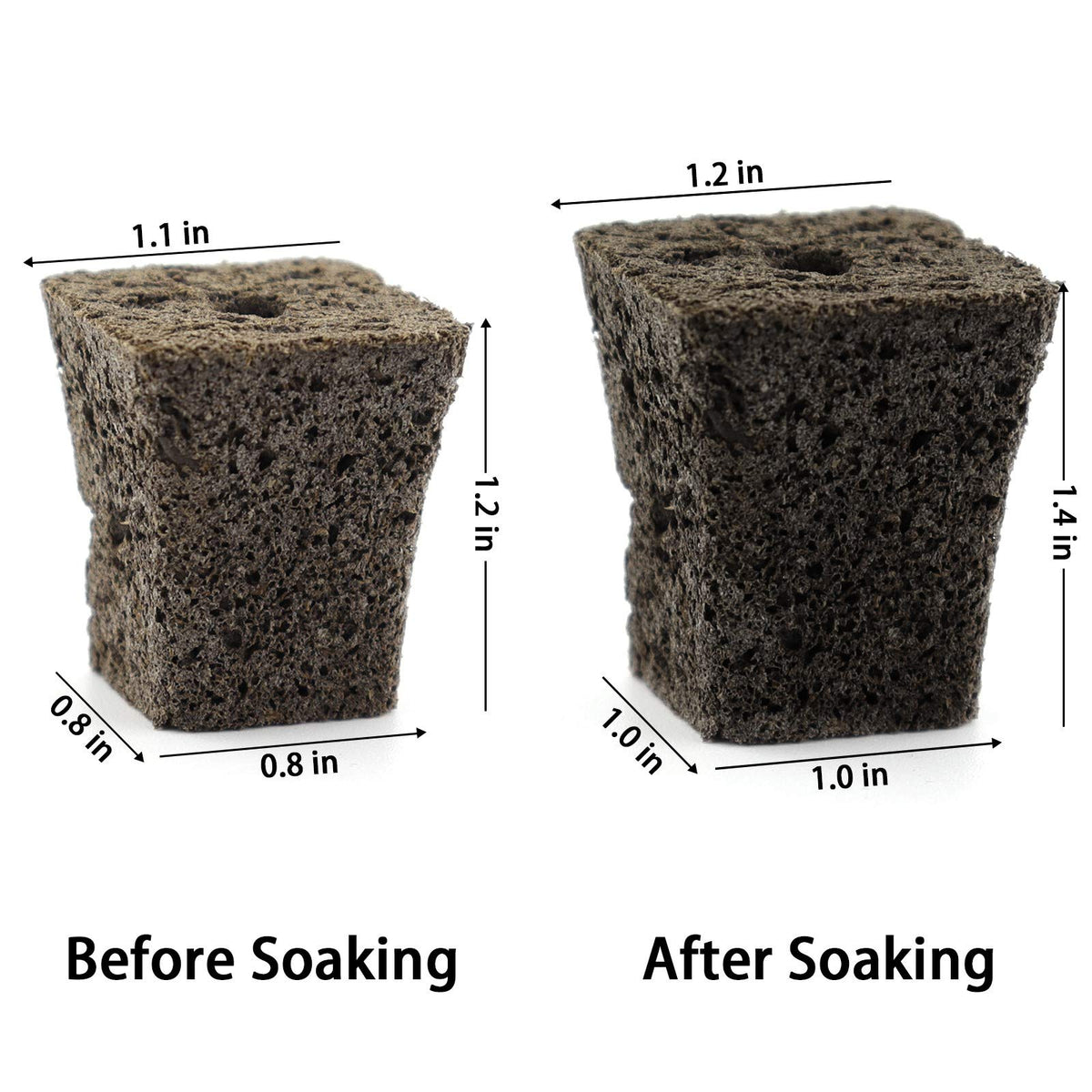 YBB seed starter plug compatible with standard seedling trays
